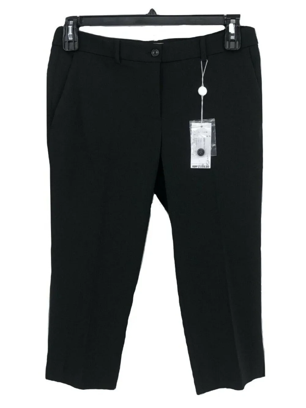 Michael Kors Tailored Capri Pants Skimmer Sz 6 Black $595 New